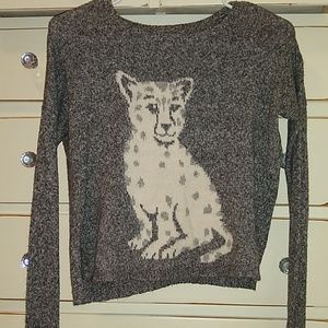 Hollister grey sweater